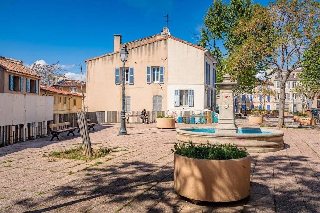 Appartement 5*, Climatise, Avec Terrasse Au Quartier Le Panier Marseille Kültér fotó